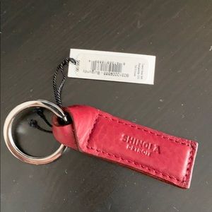 Shinola Leather Key Ring